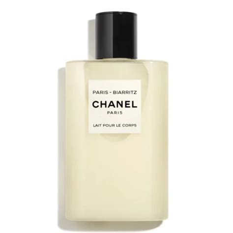 lait pour le corps chanel paris biarritz